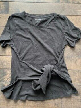 Anthropologie Tie Front Tee